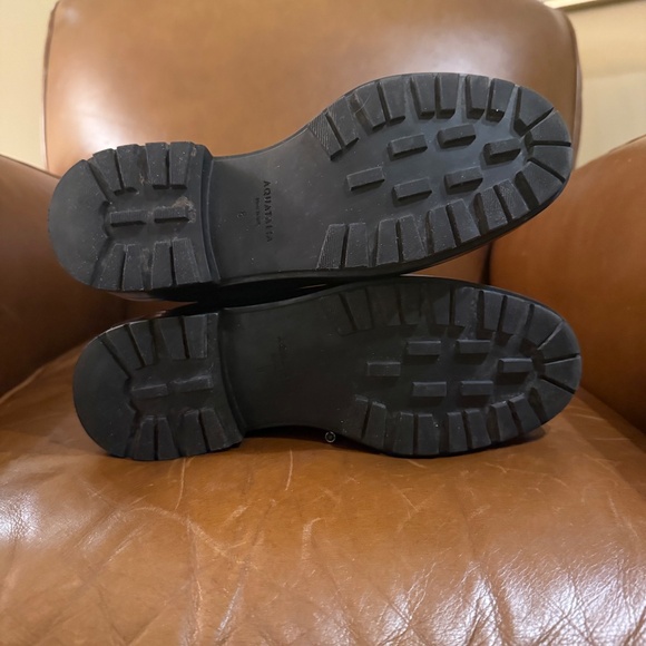 Aquatalia black Combat boots Size 8 - Picture 4 of 9